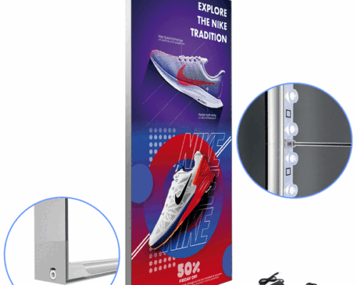 φωτιζόμενο banner